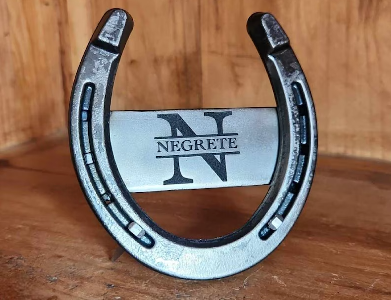 Personalized Monogrammed Horseshoe