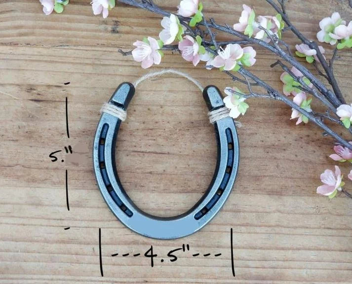 Lucky in Love Copper Horseshoe - Personalized with Year